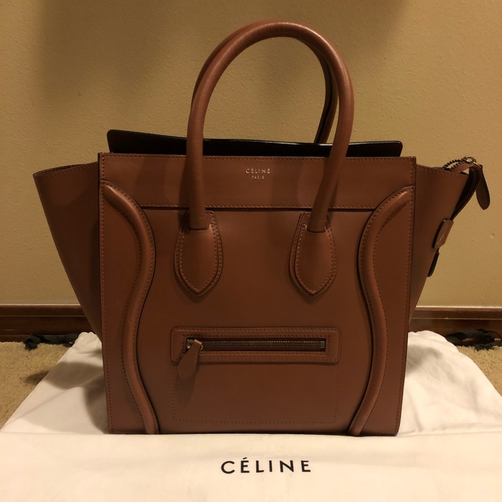 Celine Mini Luggage Brown EUC!
